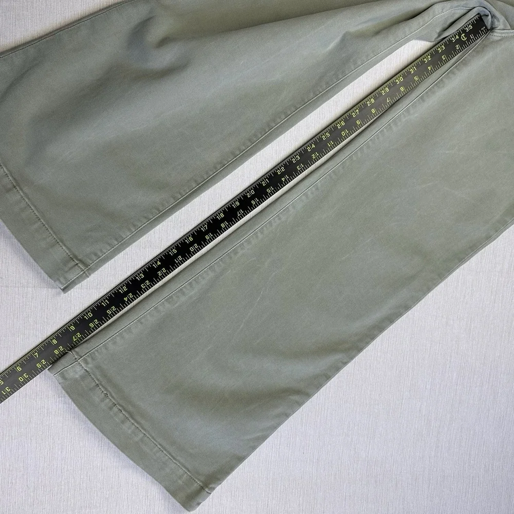 Rollas Sailor High Rise Wide Leg Jeans Women 27 Green Gray Australia Going Out